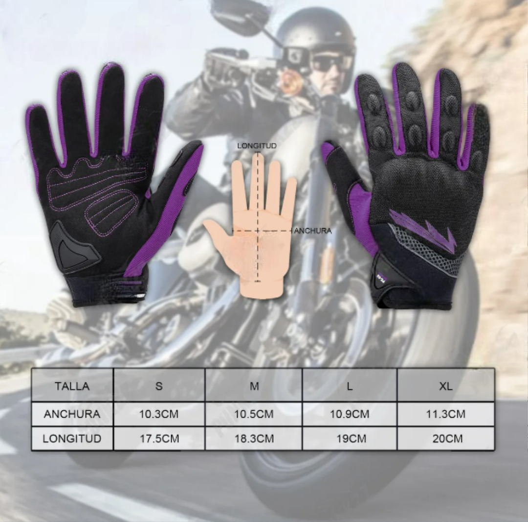 Foto 5 pulgar | Guantes de Motociclismo L Xtellar
