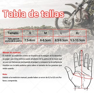 Foto 3 | Xtellar Guantes De Motociclismo De Proyección Táctil Premium De Alta Seguridad Y Transpirabilidad
