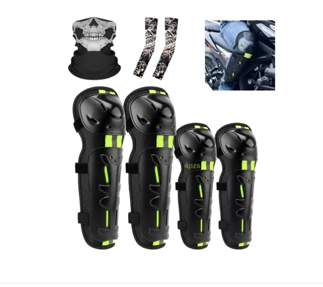 Foto 2 pulgar | Protecciones Motociclista Rodilleras Para Moto Rodillera