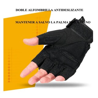 Foto 2 | Guantes Tácticos Militares Sin Dedos Para Moto Verde Olivo Belug Talla:m: 7.5-7.9 Pulgadas