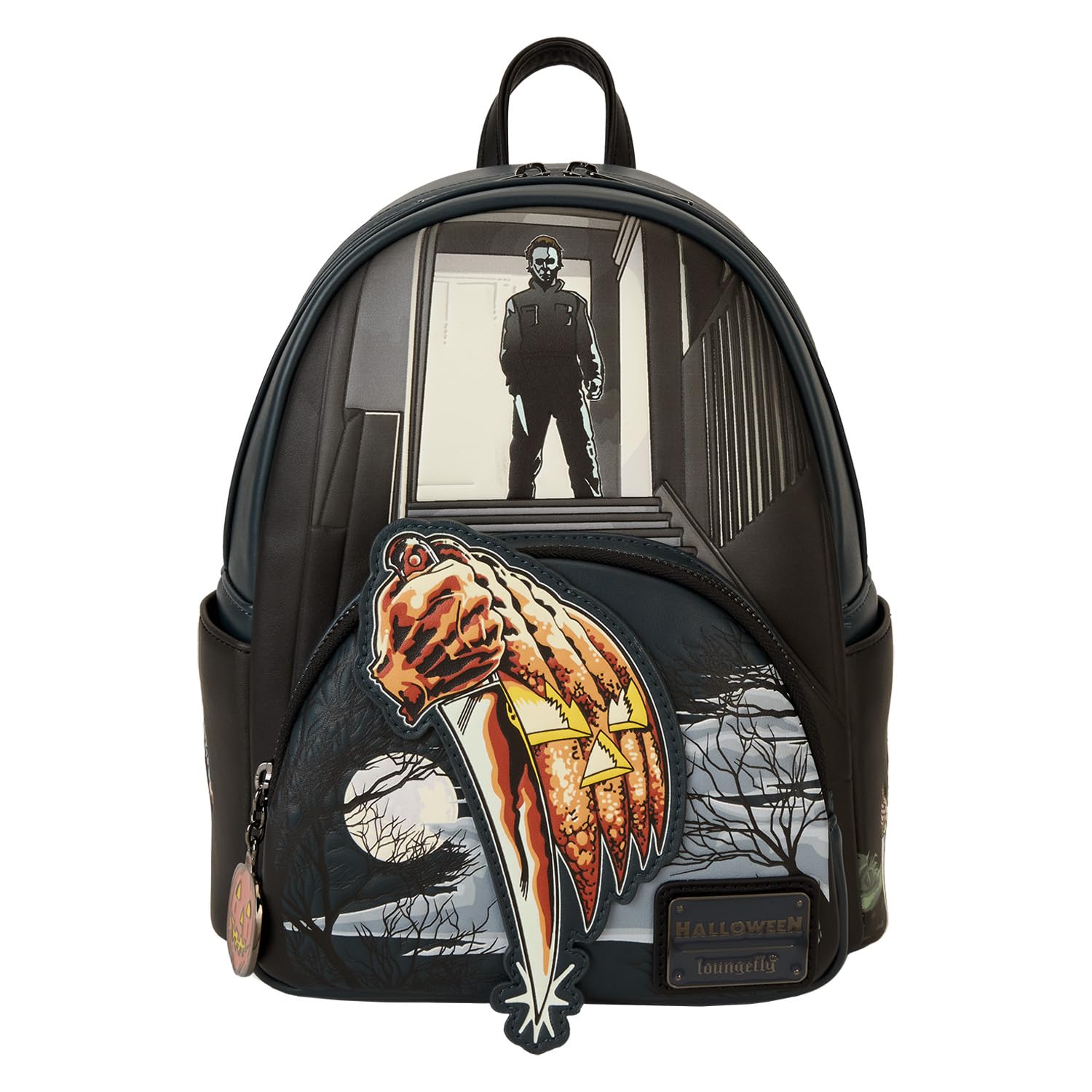 Mochila Loungefly Michael Myers Jack-o'-lantern Para Halloween - Venta Internacional.