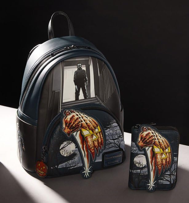 Foto 3 pulgar | Mochila Loungefly Michael Myers Jack-o'-lantern Para Halloween - Venta Internacional.