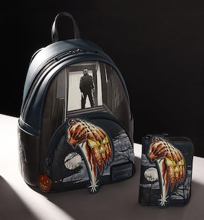 Foto 2 | Mochila Loungefly Michael Myers Jack-o'-lantern Para Halloween - Venta Internacional.