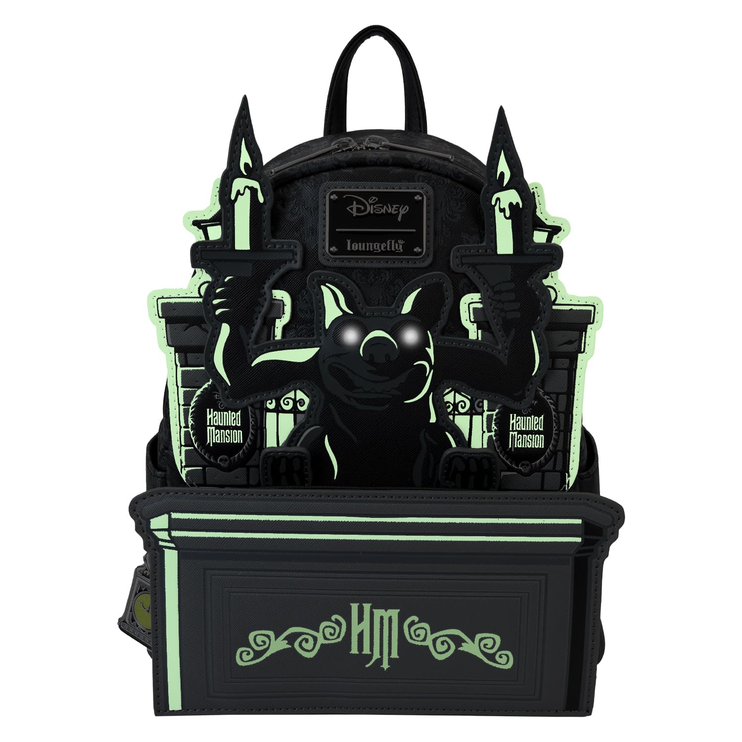 Foto 3 pulgar | Papel Pintado Backpack Loungefly Disney Haunted Mansion Gargoyle - Venta Internacional.
