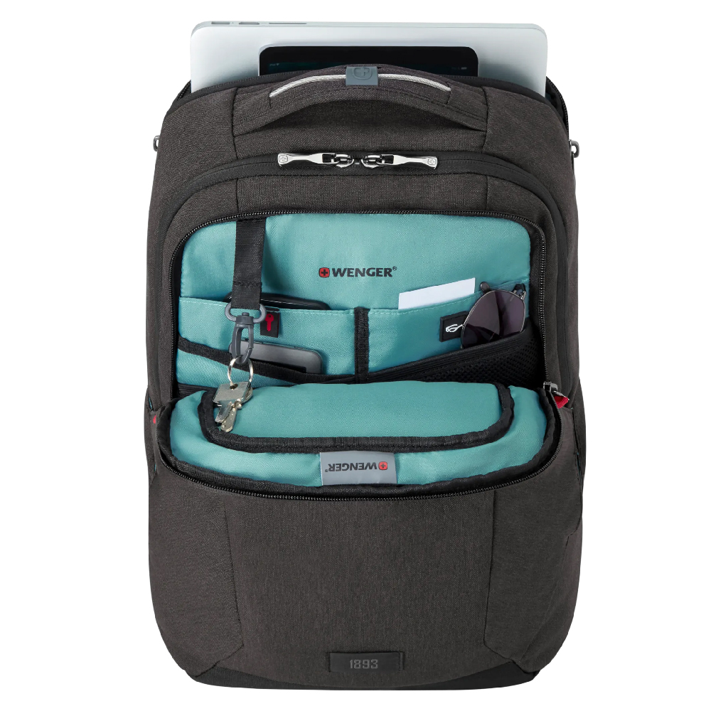 Foto 5 pulgar | Mochila Mx Professional Heather Wenger Gris