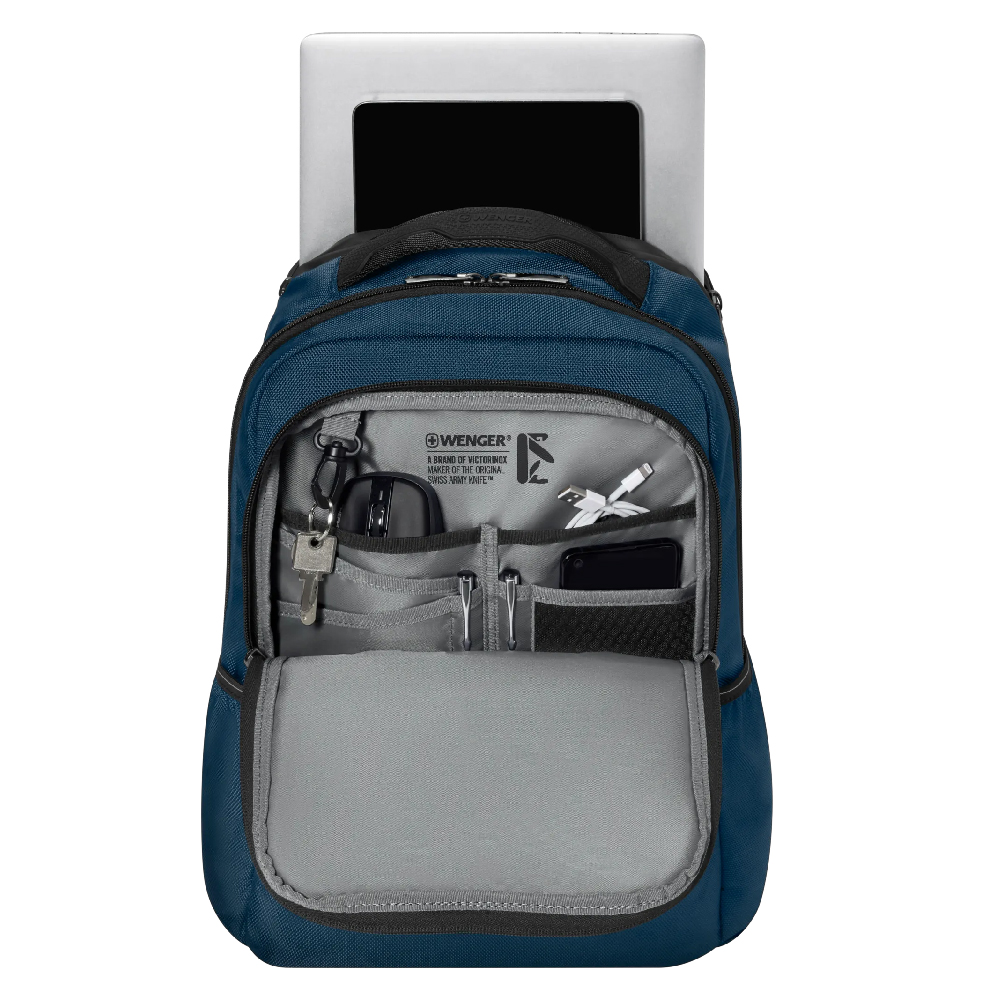 Foto 5 pulgar | Mochila Xe Resist Wenger Azul Para Laptop De 16