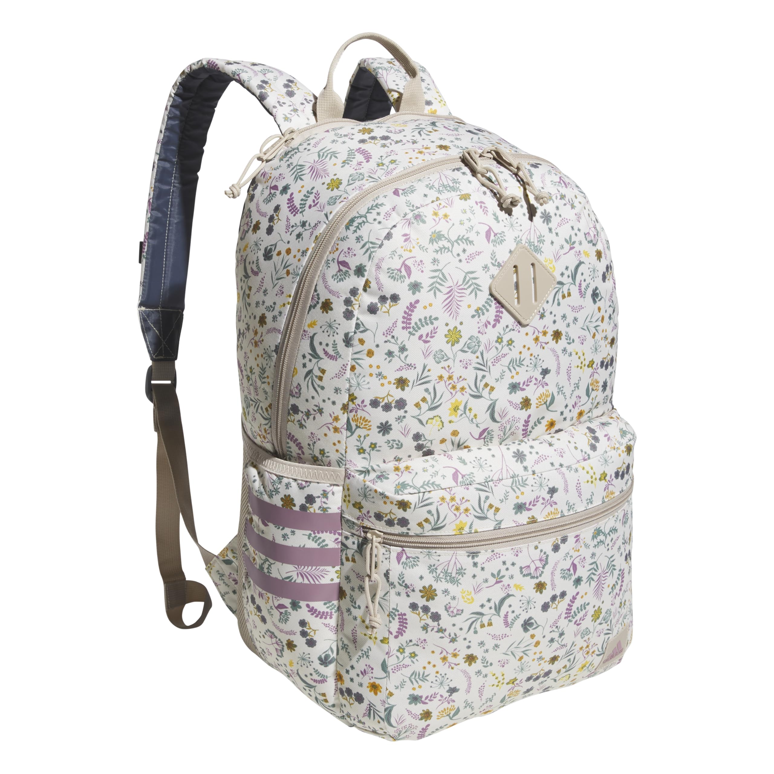 Foto 2 pulgar | Mochila Adidas Classic Woodland De 3 Rayas, Unisex, Duradera - Venta Internacional.