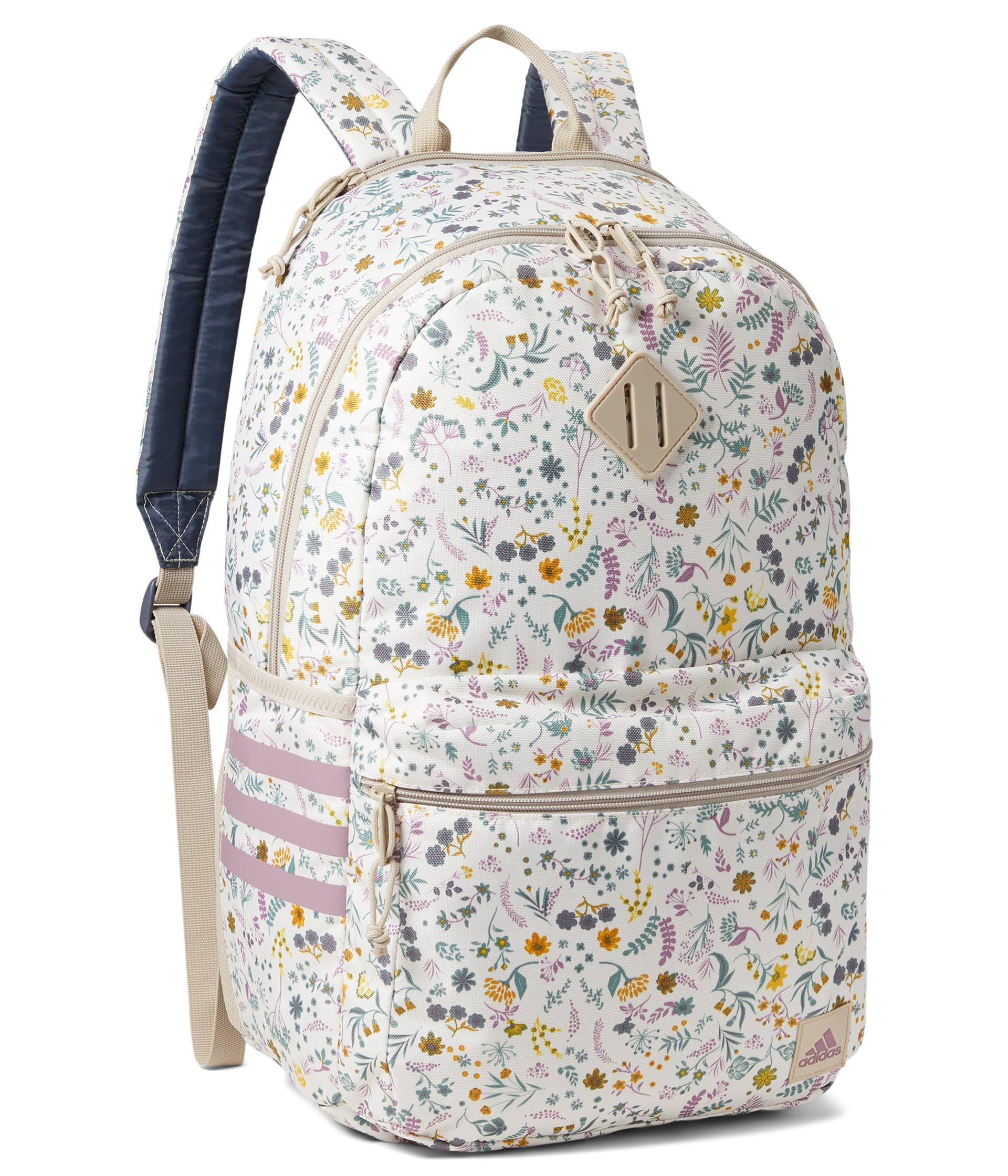 Foto 4 pulgar | Mochila Adidas Classic Woodland De 3 Rayas, Unisex, Duradera - Venta Internacional.