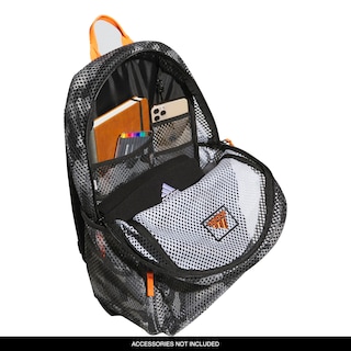 Foto 2 | Mochila Adidas Hermosa Mesh See-through Transparente - Venta Internacional.