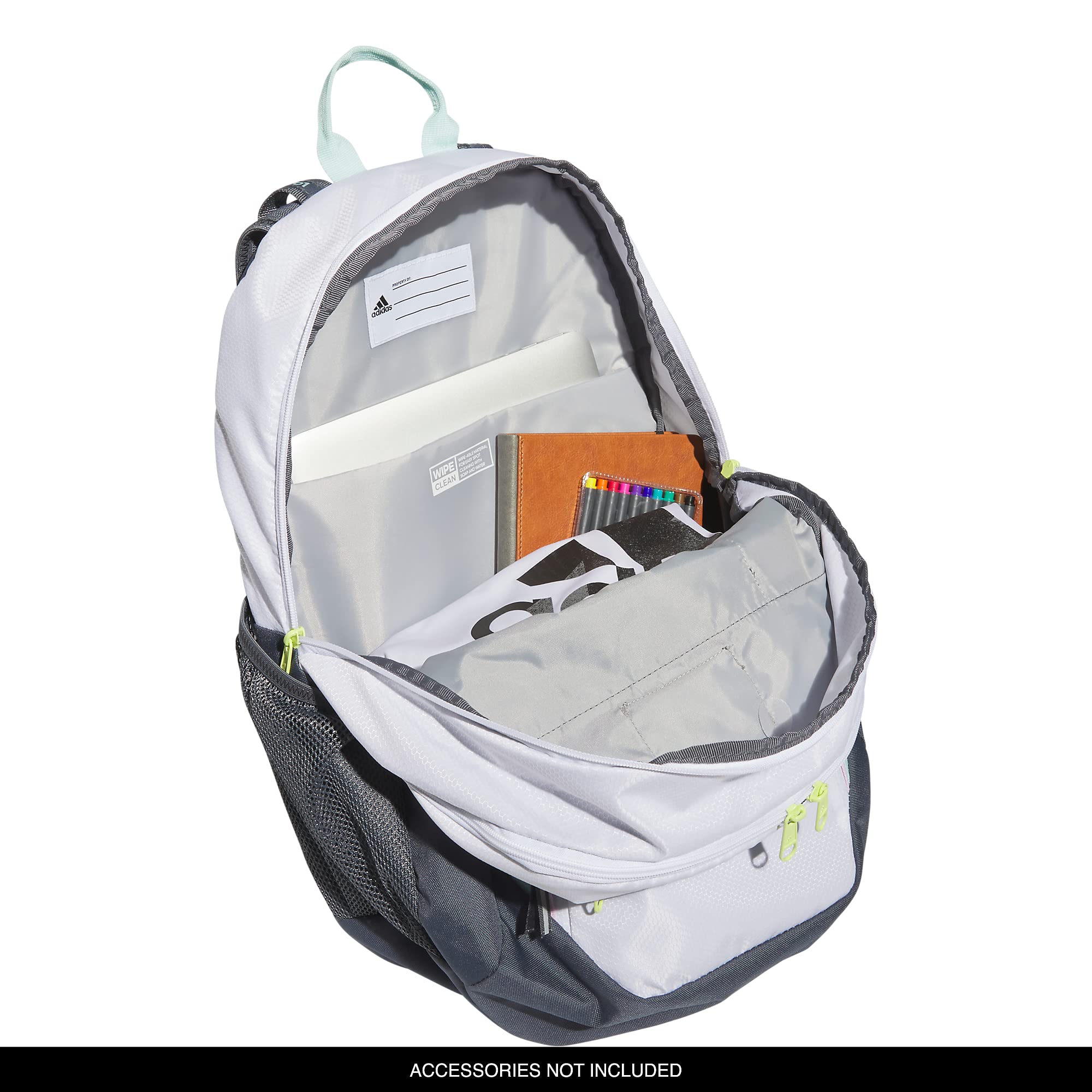 Foto 3 pulgar | Mochila Adidas Excel 6 Blanca- Venta Internacional