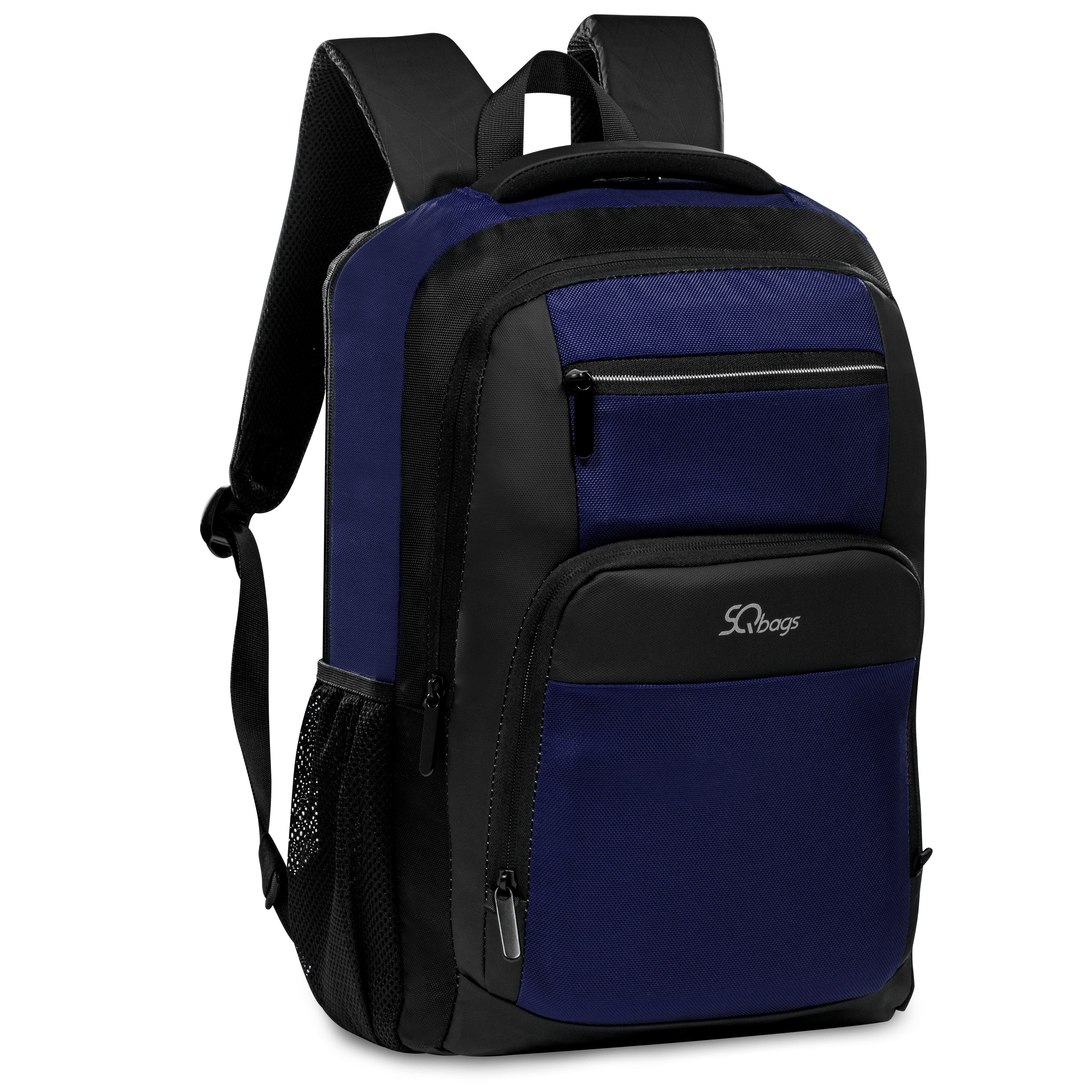 Mochila Ejecutiva con Puerto Usb Azul