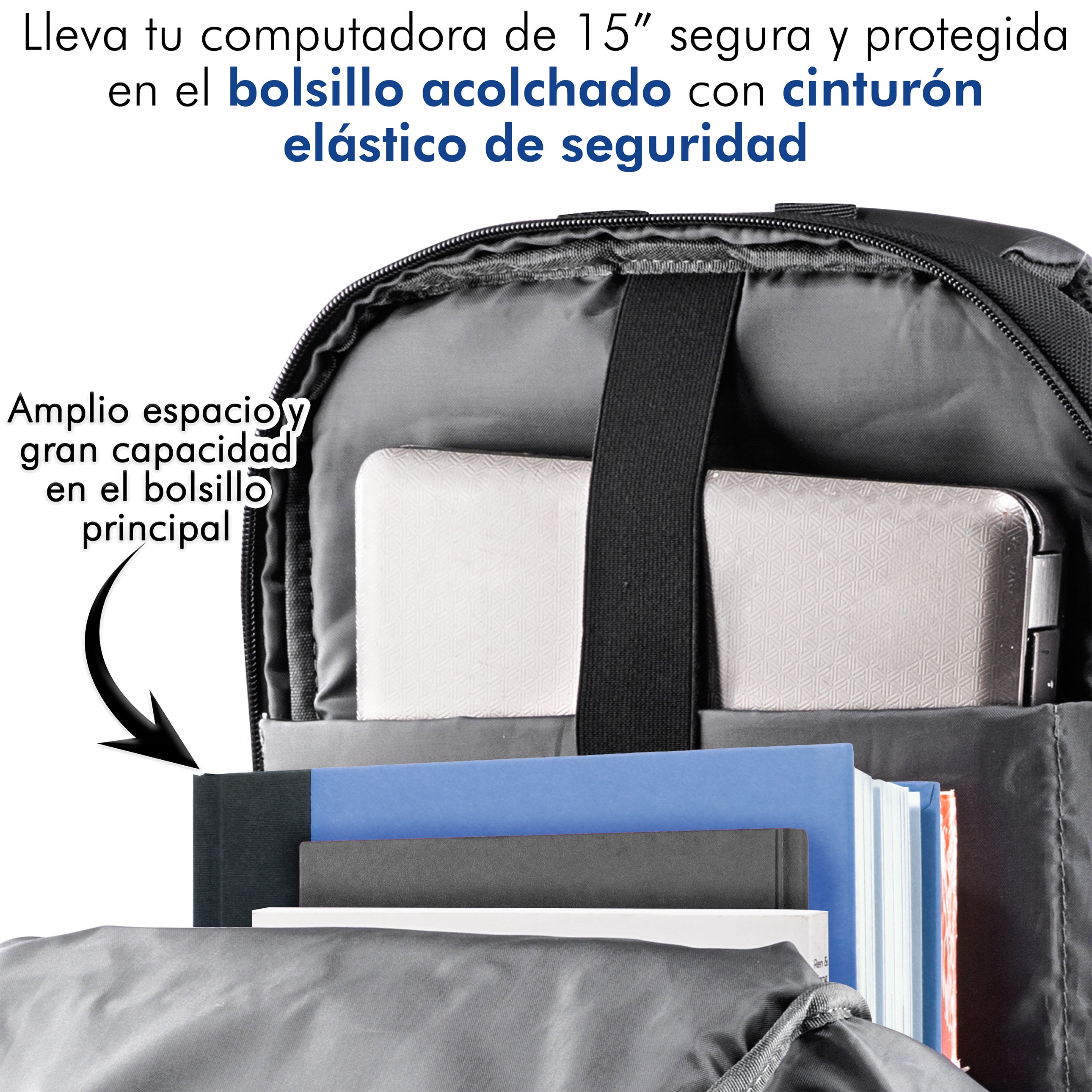 Foto 4 | Mochila Ejecutiva con Puerto Usb Roja