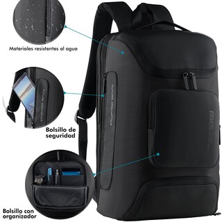 Foto 5 | Mochila Ejecutiva Negra