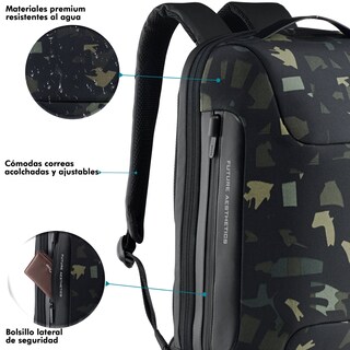 Foto 3 | Mochila Ejecutiva Premium Topline Camuflaje