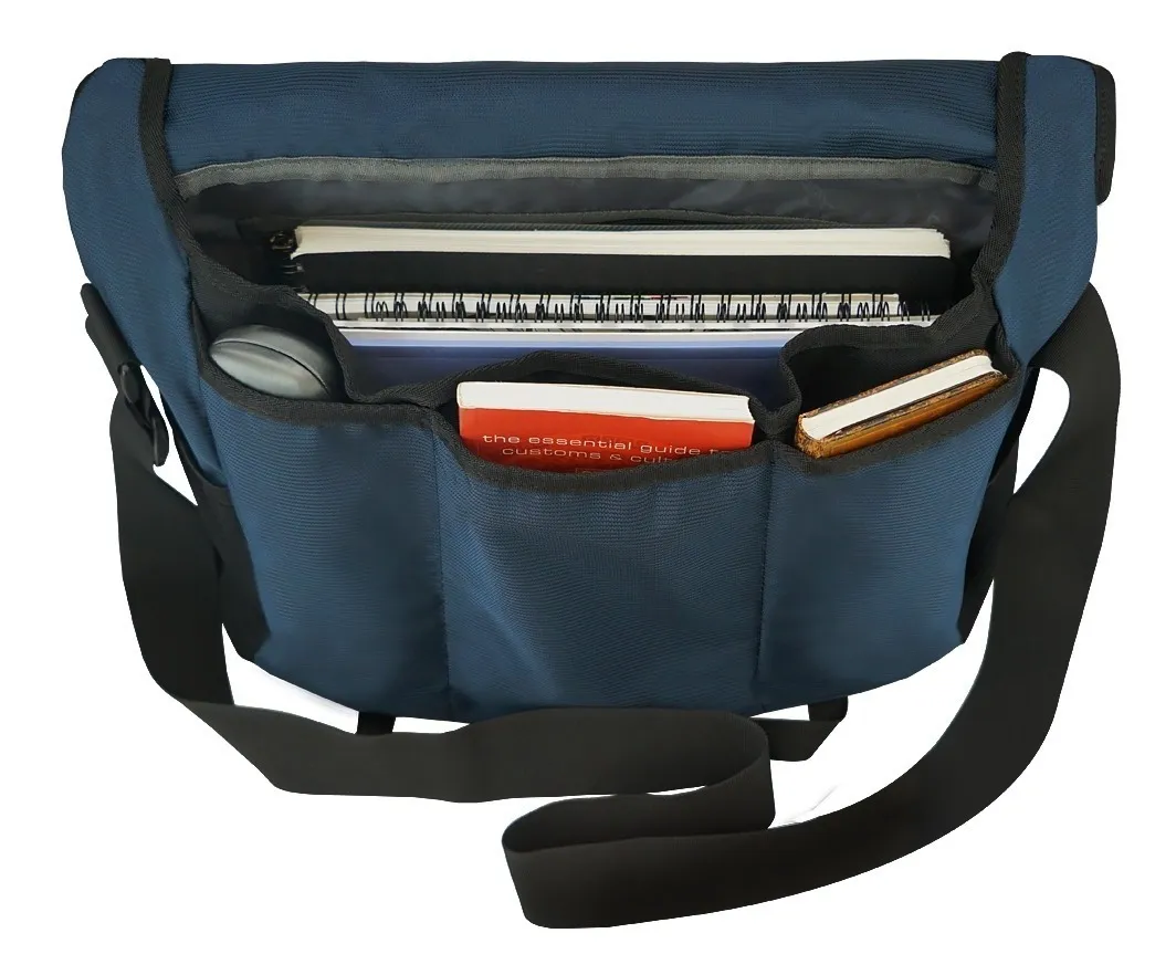 Foto 5 pulgar | Maletín para Laptop Sqbags Azul