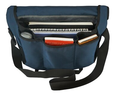 Foto 4 | Maletín para Laptop Sqbags Azul