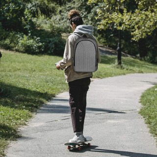 Foto 3 | Mochila Shell Gris