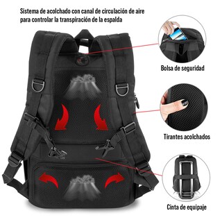 Foto 2 | Mochila Reflect 2.0 Negra