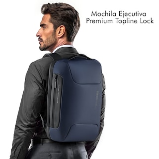Foto 2 | Mochila Ejecutiva Premium Topline Azul