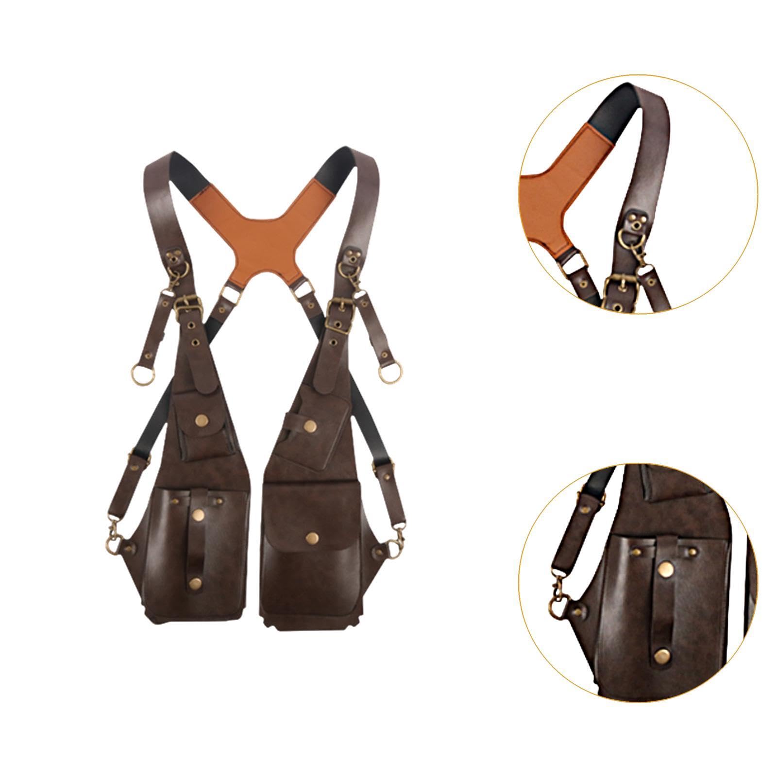 Foto 4 pulgar | Bolsa de Hombros Café para Hombre-Venta Internacional