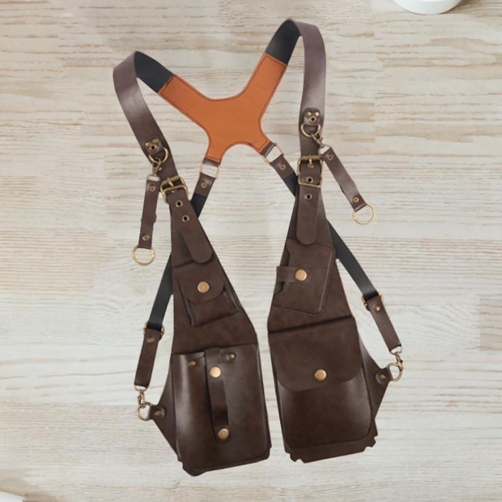 Foto 5 pulgar | Bolsa de Hombros Café para Hombre-Venta Internacional