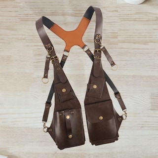Foto 4 | Bolsa de Hombros Café para Hombre-Venta Internacional