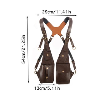 Foto 5 | Bolsa de Hombros Café para Hombre-Venta Internacional