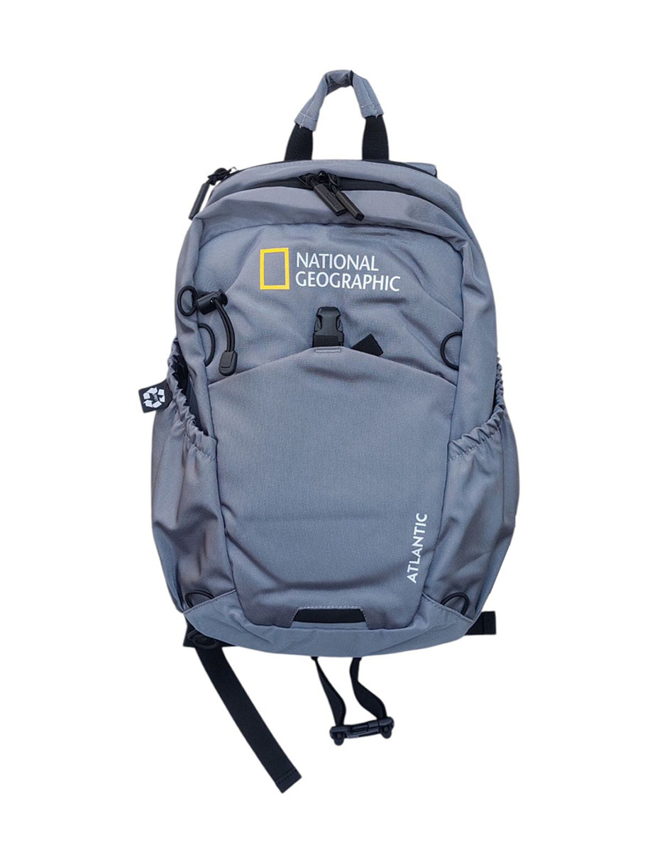 Mochila National Geographic Atlantic Gris. Elegante Y Funcional