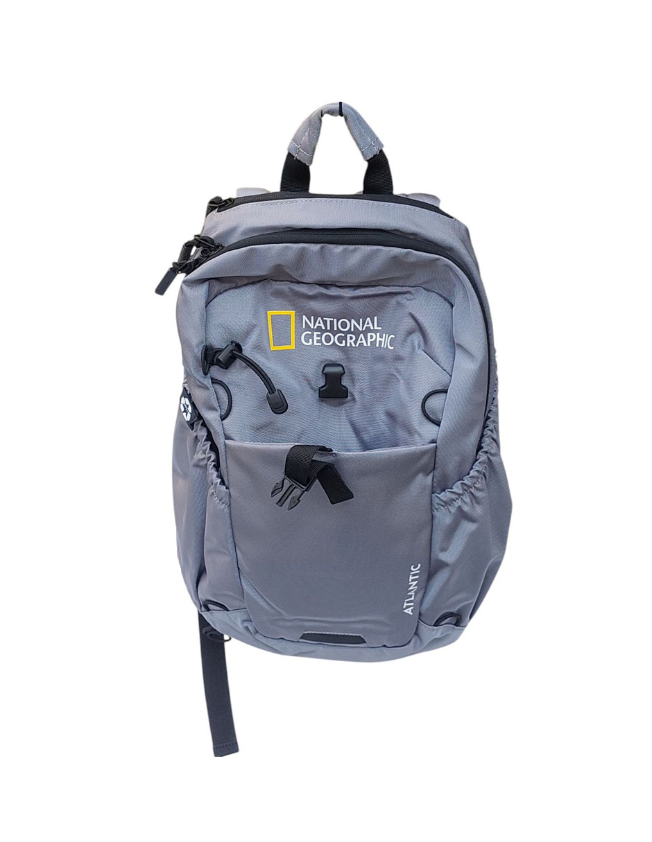 Foto 5 pulgar | Mochila National Geographic Atlantic Gris. Elegante Y Funcional