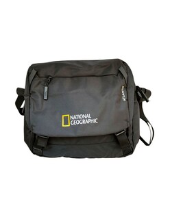 Foto 1 | Mochila National Geographic Atlantic Messenger Negra. Estilo Y Elegancia