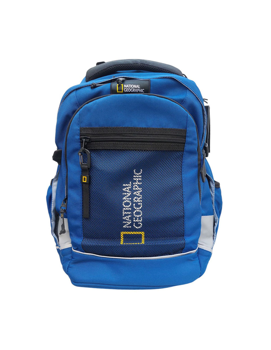 Foto 1 | Mochila National Geographic New Campus Navy.  Detallada Y Segura