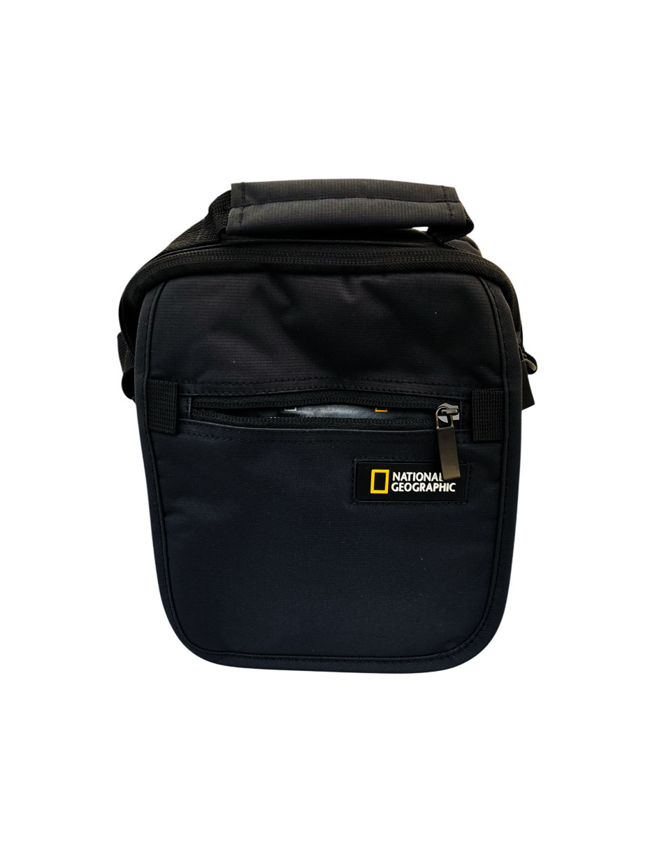 Bolsa National Geographic Mutation Utility With Flap Negro. Elegante Y Práctica