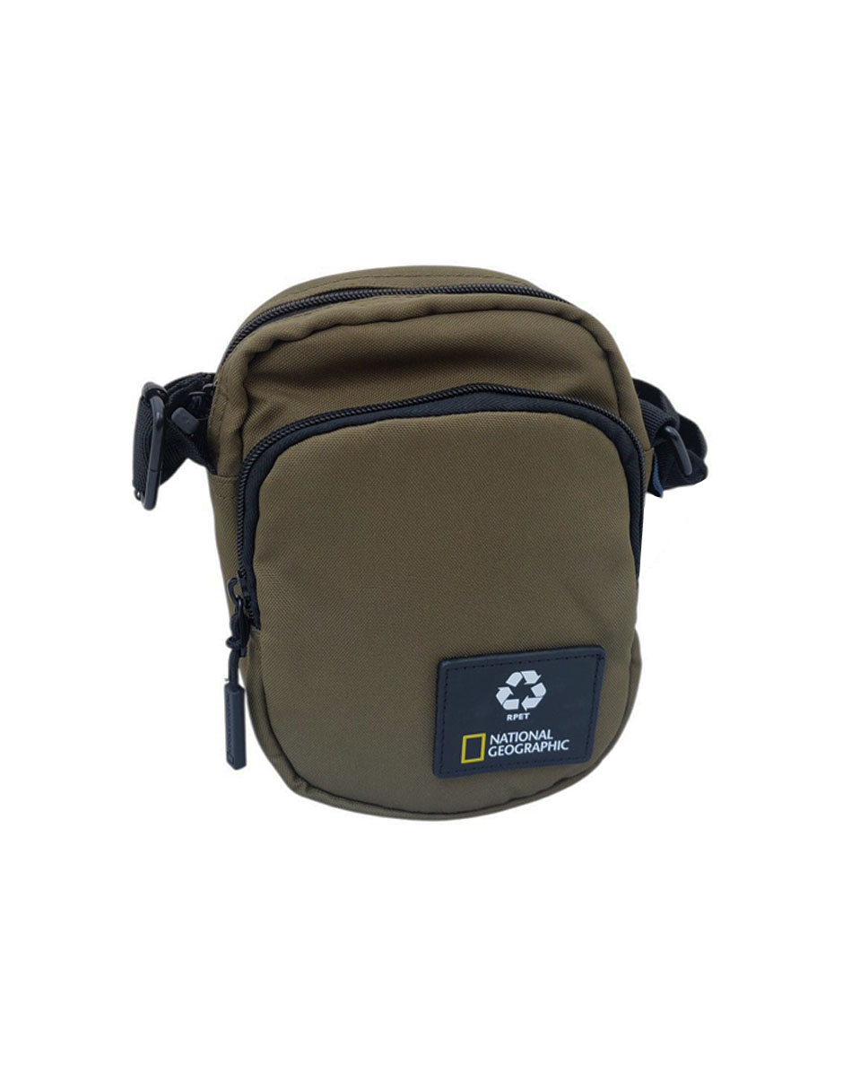 Foto 2 pulgar | Bolsa National Geographic Ocean 2 Compartments Utility Bag Caqui. Compacta, Práctica Y Ecológica