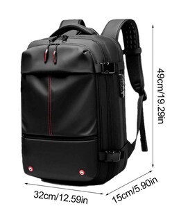 Foto 2 | Mochila De Viaje Plegable Airback Con Bomba De Compresión Expandible 60 L