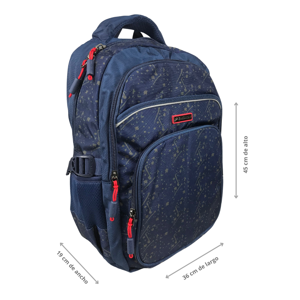 Foto 5 | Mochila Golden Star Urbana Juvenil DF-4532 Azul