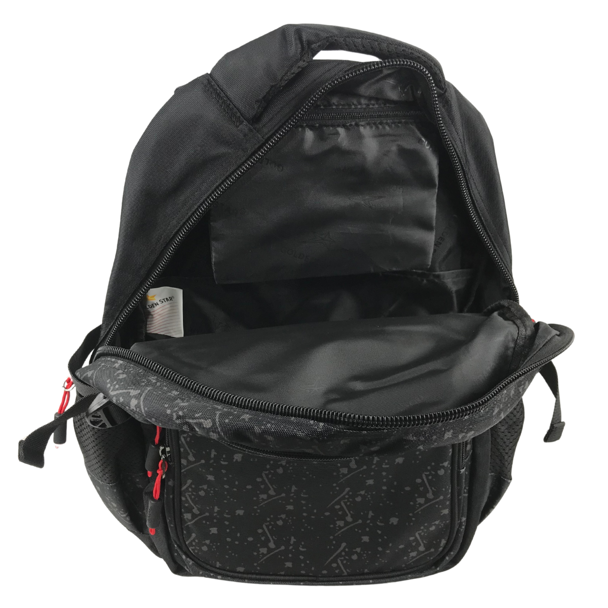 Foto 6 pulgar | Mochila Golden Star Urbana Juvenil DF-4532 Negro 45x36x19 cm