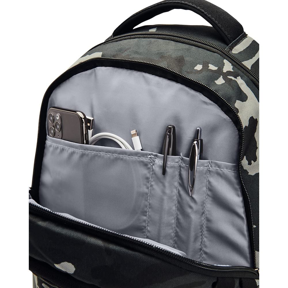 Foto 6 pulgar | Mochila Under Armour Hustle 5.0 Unisex Para Adultos, Color Negro Y Dorado - Venta Internacional.