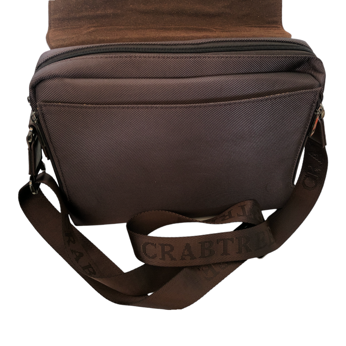 Foto 5 | Bolsa Messenger Café Para Caballero Crabtree