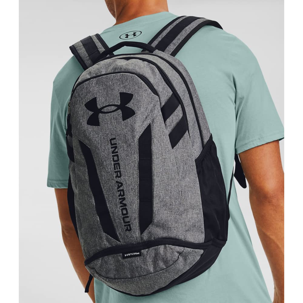 Foto 4 pulgar | Mochila Under Armour Hustle 5.0 Para Adultos, Unisex, Color Negro, Talla Única - Venta Internacional.