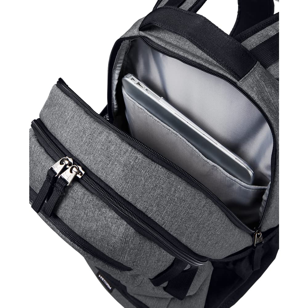 Foto 7 pulgar | Mochila Under Armour Hustle 5.0 Para Adultos, Unisex, Color Negro, Talla Única - Venta Internacional.