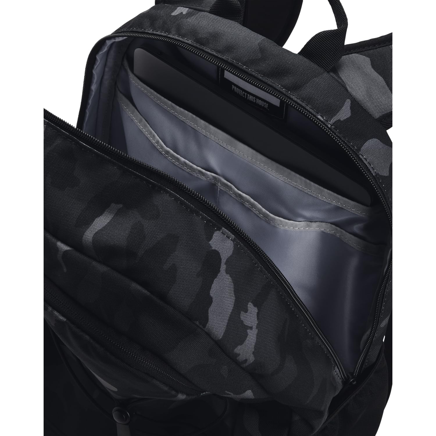 Foto 5 pulgar | Mochila Under Armour para Adultos Unisex Hustle Sport Negra - Venta Internacional