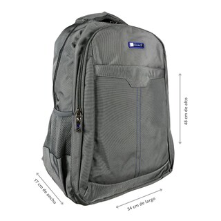 Foto 3 | Mochila Golden Star Primaria Juvenil Df-9039 Color Gris