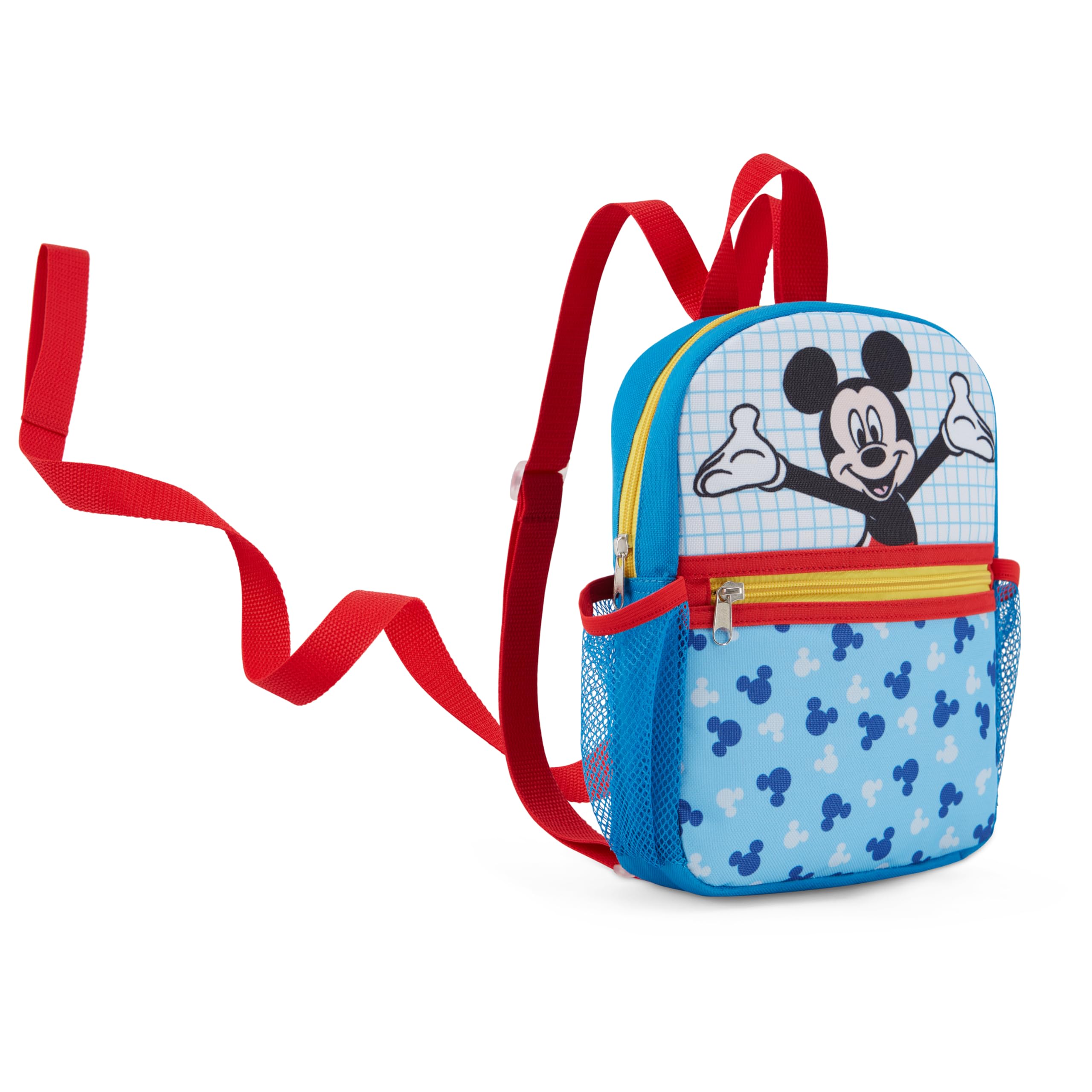 Foto 2 pulgar | Minimochila Disney Baby Mickey Mouse Happy Stripe De 25 Cm - Venta Internacional.
