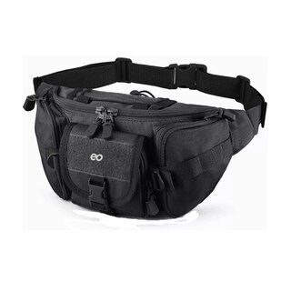 Foto 1 | Language Cangurera Tactica Militar Impermeable Riñonera Deportiva Negro Eo Safe Imports Esi-4051-1 Negro