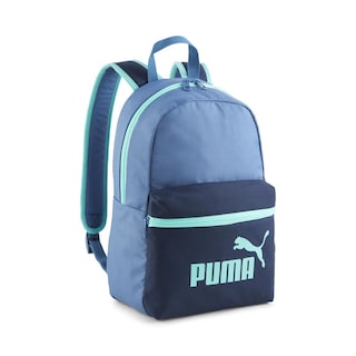 Foto 1 | Mochila Escolar Puma Phase Para Niño Azul Acero
