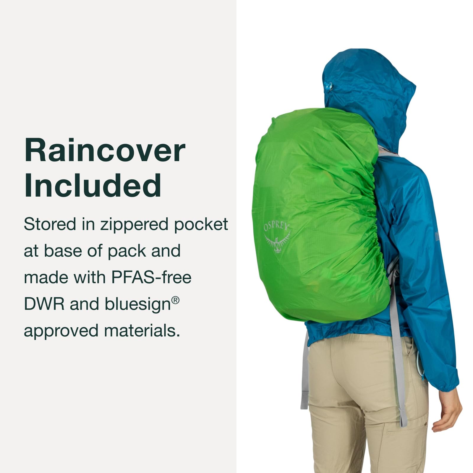 Foto 5 | Mochila De Senderismo Osprey Hikelite 26 L, Unisex, Hoja De Pino, Verde - Venta Internacional.