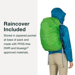 Foto 5 | Mochila De Senderismo Osprey Hikelite 26 L, Unisex, Hoja De Pino, Verde - Venta Internacional.