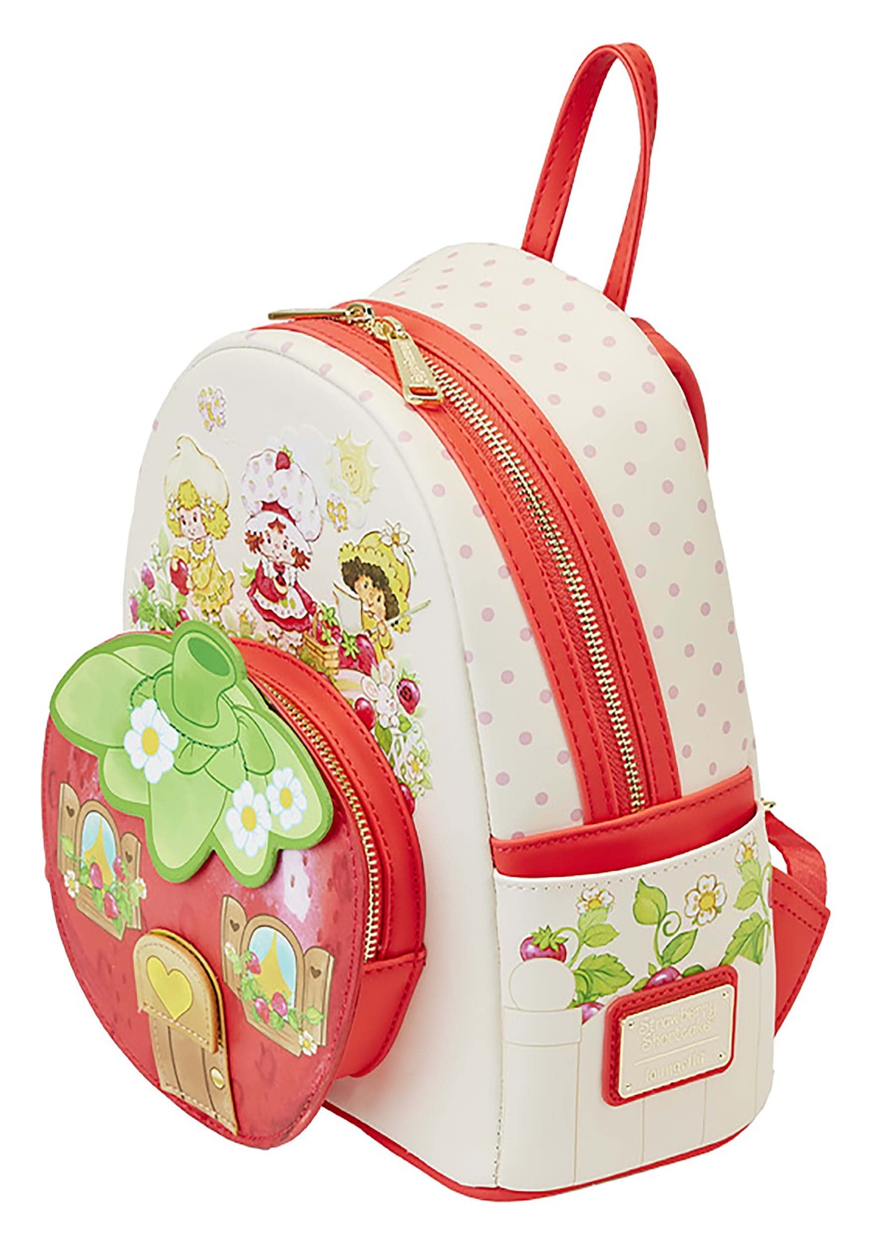 Foto 5 pulgar | Mochila Loungefly Strawberry Shortcake Strawberry House - Venta Internacional.