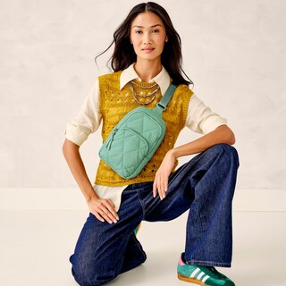 Foto 2 | Mochila Bandolera Vera Bradley, Peso Pluma, Lorman Beryl Green - Venta Internacional.