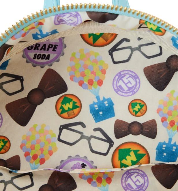 Foto 6 pulgar | Mochila Loungefly Disney-pixar Up Por El 15 Aniversario Vegana - Venta Internacional.